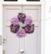 15" Magenta Pink Hydrangea Wreath with Grapevine Ring by Floral Home®